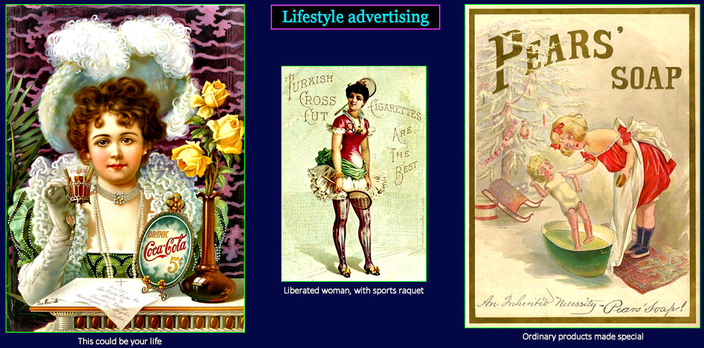 Lifestyle Color Ads, 1890